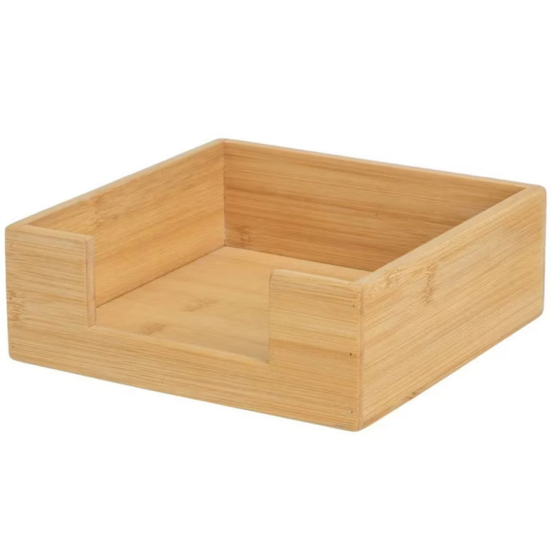 Servietholder Bambus 20x20 cm Natur