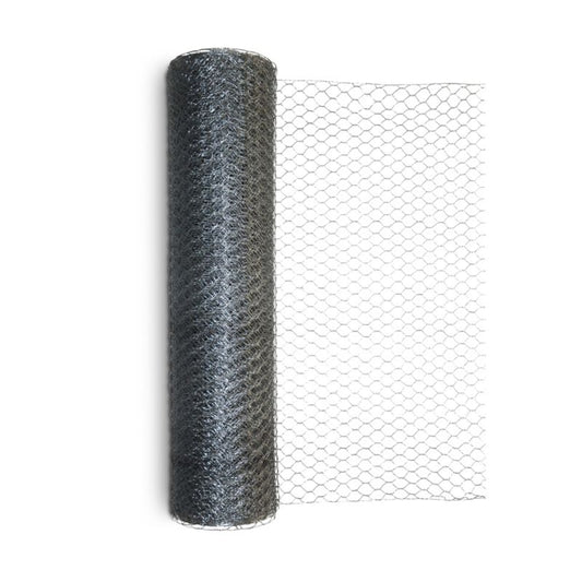 Blooma heksagonal havehegn 1 x 10 m galvaniseret stål