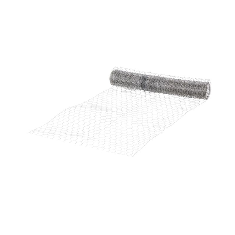 Blooma heksagonal havehegn 1 x 10 m galvaniseret stål