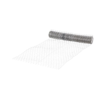 Blooma heksagonal havehegn 1 x 10 m galvaniseret stål