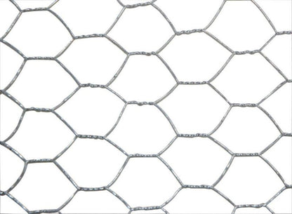 Blooma heksagonal havehegn 1 x 10 m galvaniseret stål