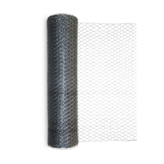 Blooma heksagonalt havehegn 13 mm 0,5 x 5 m galvaniseret