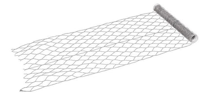 Blooma heksagonal havehegn 50 mm 0,5 x 10 m galvaniseret