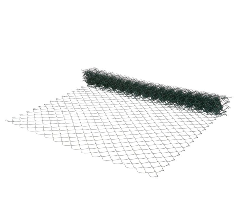 Flettet havehegnsnet 1,5 x 10 m med masker 60 x 60 mm i grøn