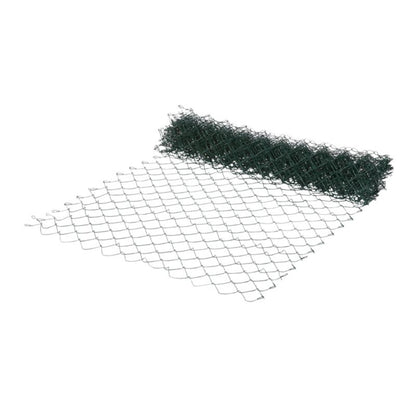 Flettet havehegn 1 x 10 m med maskestørrelse 60 x 60 mm i grøn