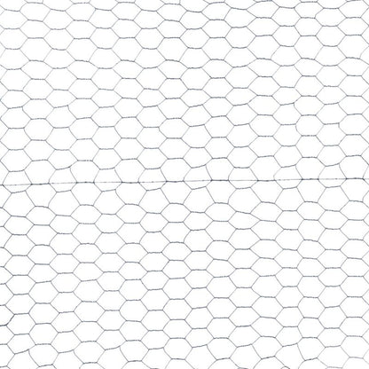 Flettet havehegn Blooma 1 x 10 m i PVC-belagt stål