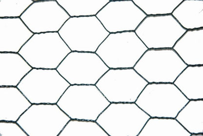 Flettet havehegn Blooma 1 x 10 m i PVC-belagt stål