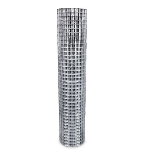 Svejset hegnsnet 25 mm 1 x 10 m galvaniseret