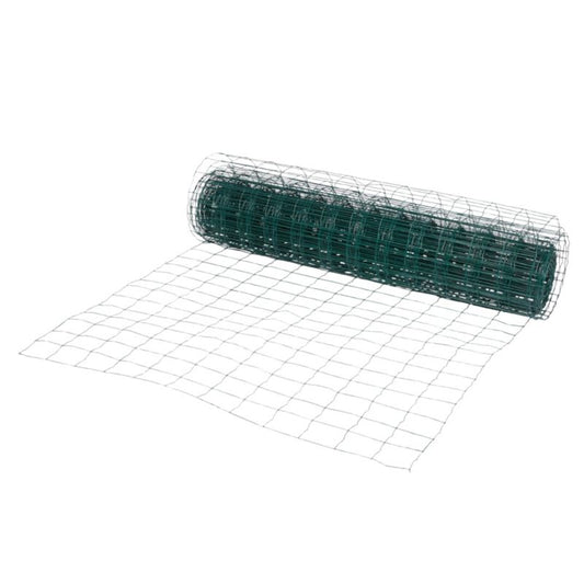 Blooma svejset hegnsnet 1,2 x 25 m med maske 100 x 75 mm i grøn