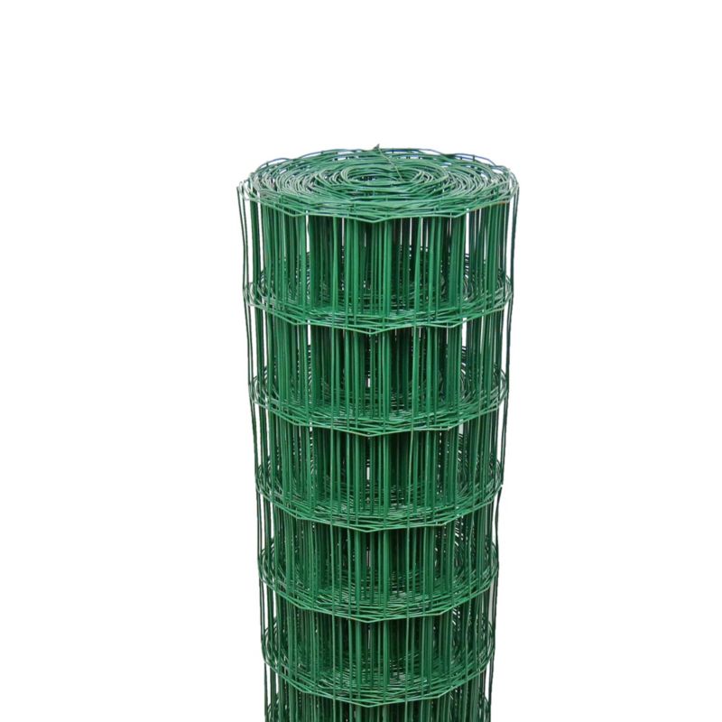 Blooma svejset hegnsnet 1,2 x 25 m med maske 100 x 75 mm i grøn