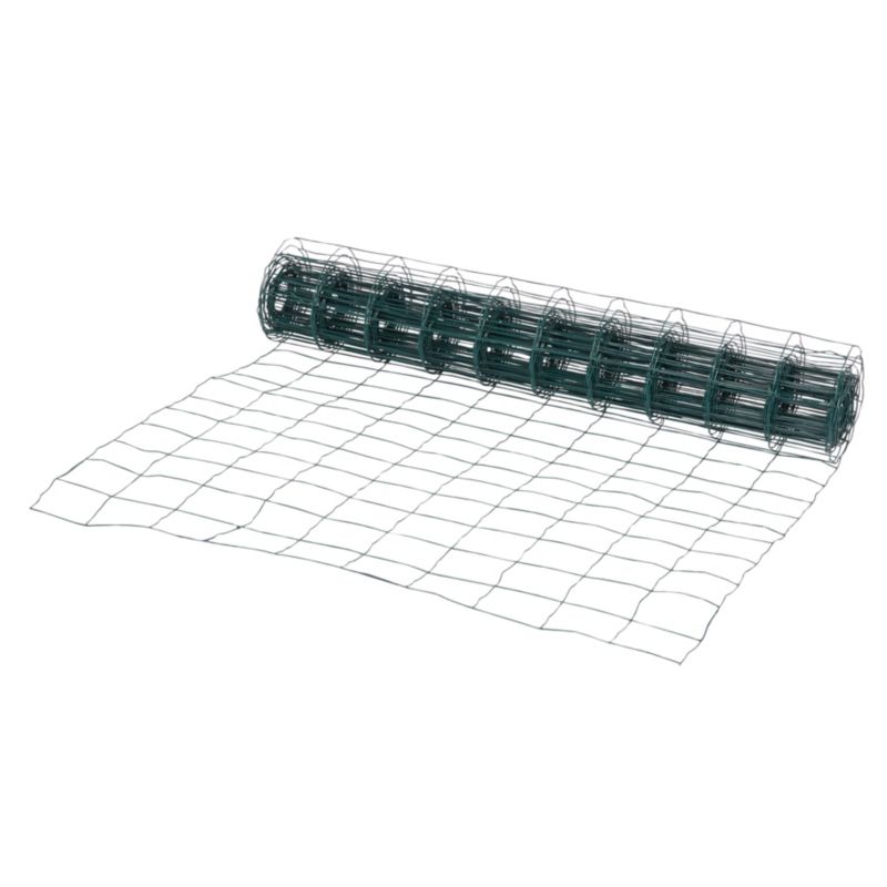 Blooma svejset havehegn 1 x 10 m med maskestørrelse 100 x 75 mm, grøn