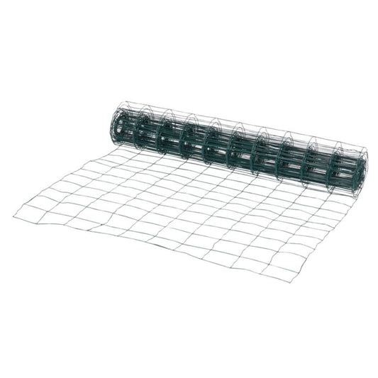 Blooma svejset havehegn 1 x 10 m med maskestørrelse 100 x 75 mm, grøn