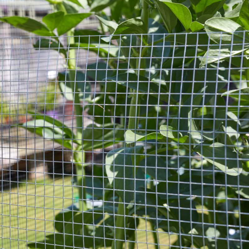 Blooma svejset hegnsnet 1 x 5 m galvaniseret stål