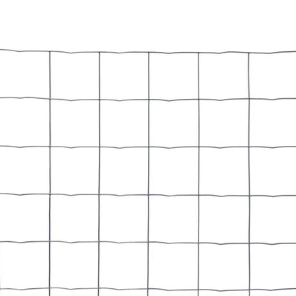 Blooma svejset hegnsnet med 10 x 10 cm masker i antracit, 1,5 x 20 m