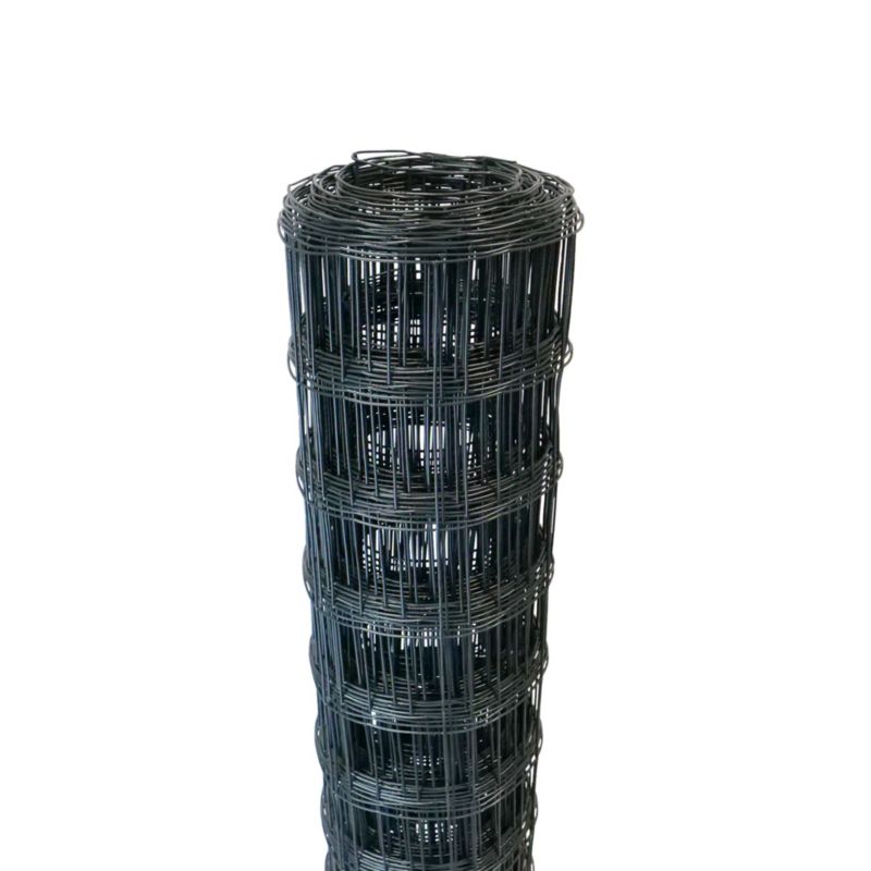 Blooma svejset hegnsnet med 10 x 10 cm masker i antracit, 1,5 x 20 m