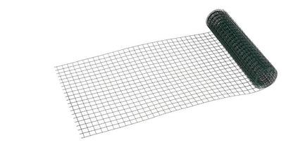 Svejset havehegn Blooma PVC 25 mm 0,5 x 5 m galvaniseret
