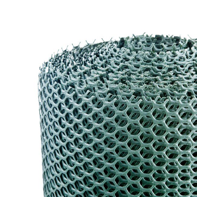 Plastiknet type 330/1000 M-10 mod muldvarper 1 m / 50 m rulle