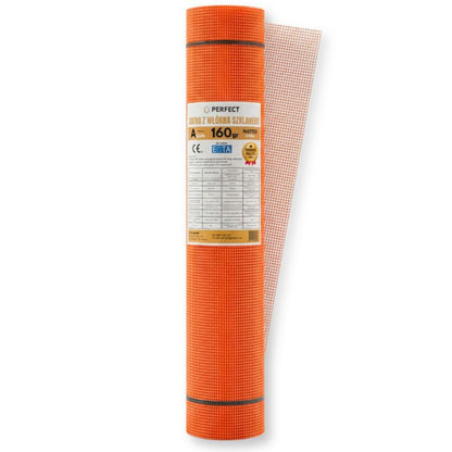 Glasfibernet 1x50 m 160 g/m² Orange 50 m²