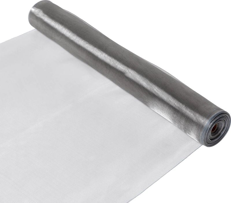 Heat Decor rustfri stålnet 0,12 mm 100 cm x 150 m