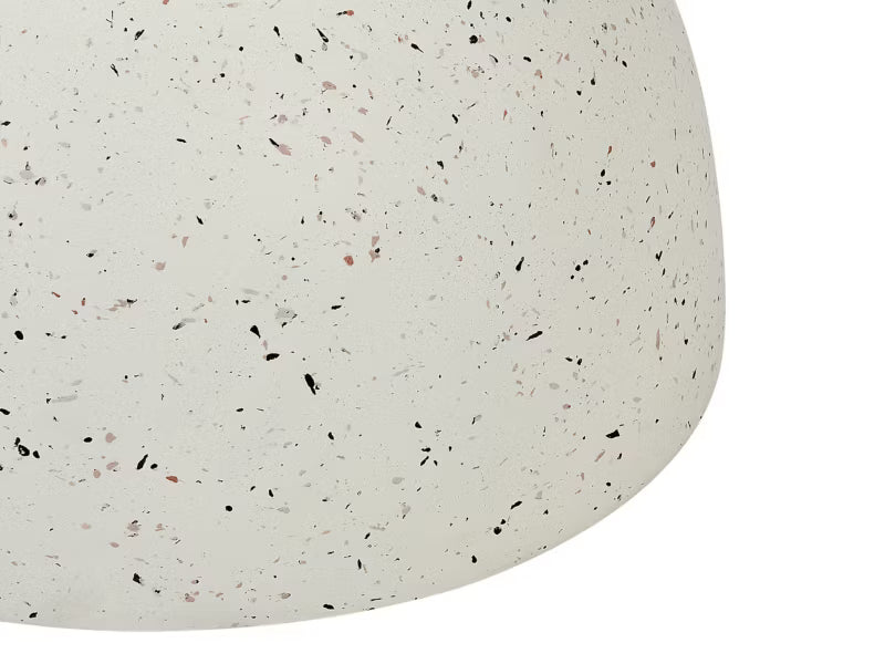 Sidebord Caoria 40x40 cm Terrazzo Hvid