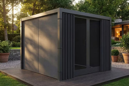 Sidegardin med Insektnet til Pergola 3 m Antracit