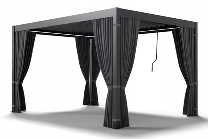 Sidegardin med Insektnet til Pergola 4 m