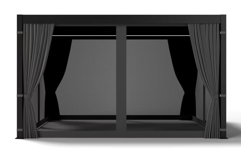 Sidegardin med Insektnet til Pergola 4 m