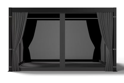 Sidegardin med Insektnet til Pergola 4 m
