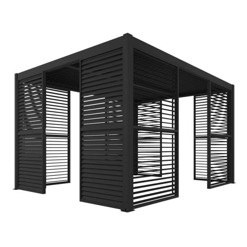 Sidelamelpanel til Pergola 4 m Antracit
