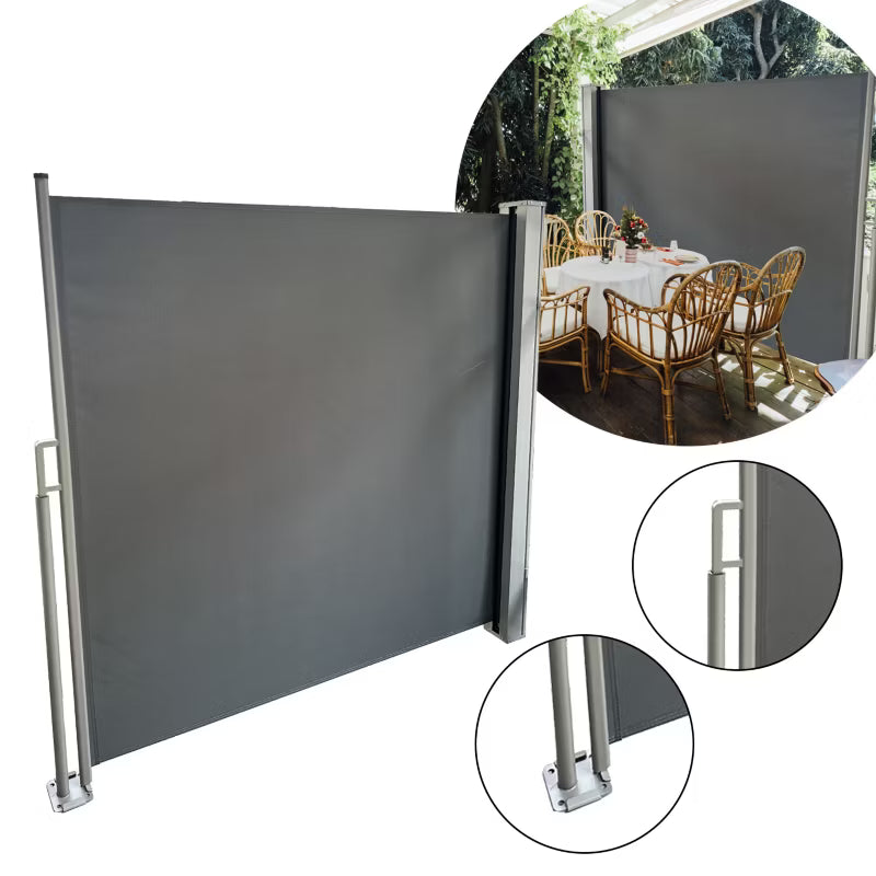 Sidemarkise 300x200 cm Antracit