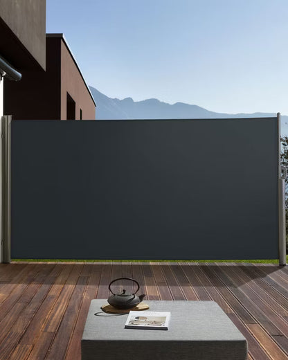 Sidemarkise Dorio 305x160 cm Grafitgrå