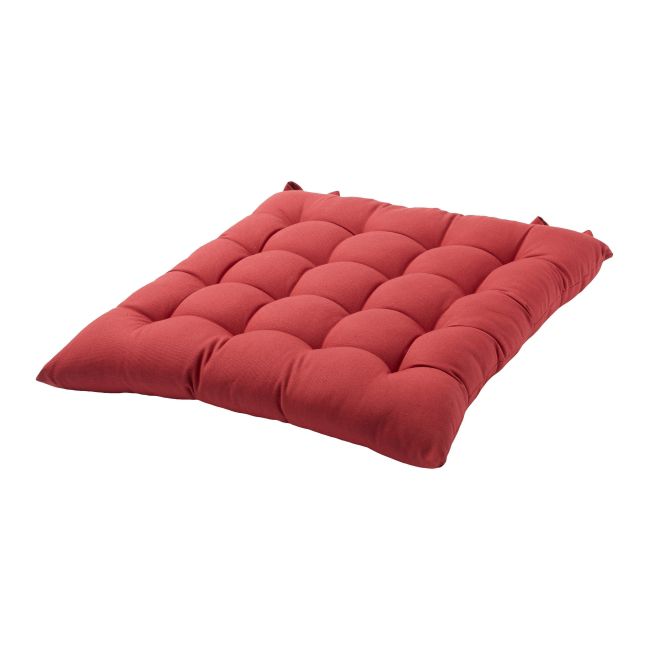 GoodHome Hiva siddepude 45 x 45 cm rød