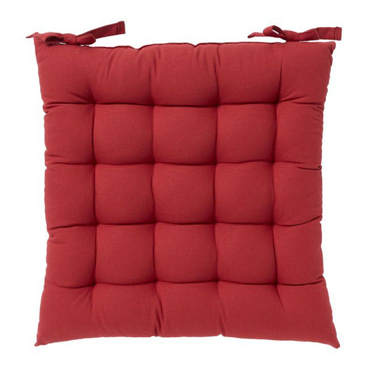 GoodHome Hiva siddepude 45 x 45 cm rød