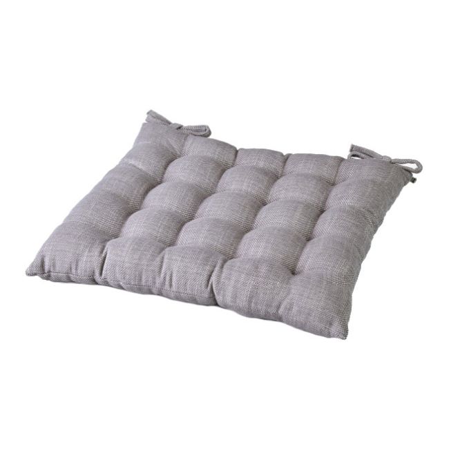 GoodHome Tiga siddepude 45 x 45 cm grå