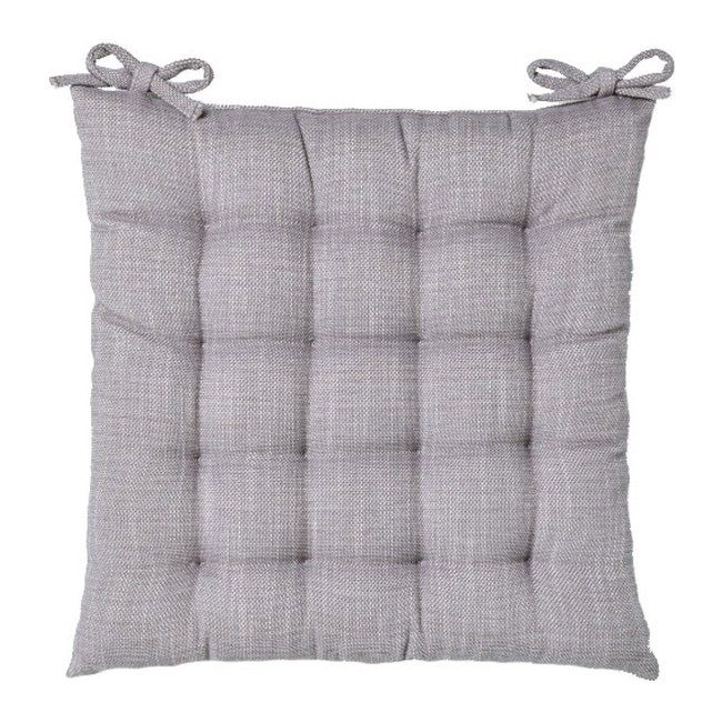 GoodHome Tiga siddepude 45 x 45 cm grå