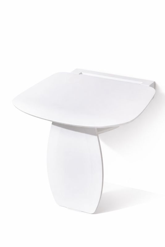 Sæde til Bruser Sammenklappeligt 42 x 39,7 cm Hvid 220 kg
