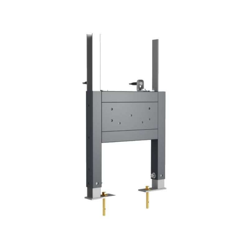 Sæde til Bruser Hvid 35 x 27,5 cm 130 kg med Indbygningsstel 300 kg Antibakteriel