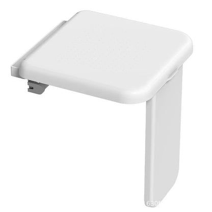 Sammenklappeligt Brusesæde 40x39 cm Hvid 220 kg 1 stk.