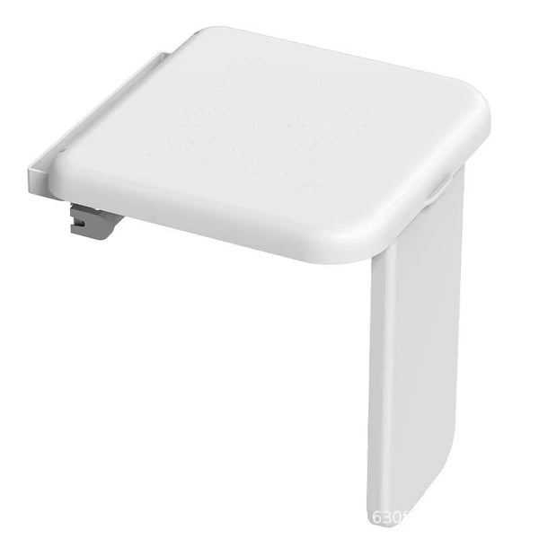 Sammenklappeligt Brusesæde 40x39 cm Hvid 220 kg 1 stk.