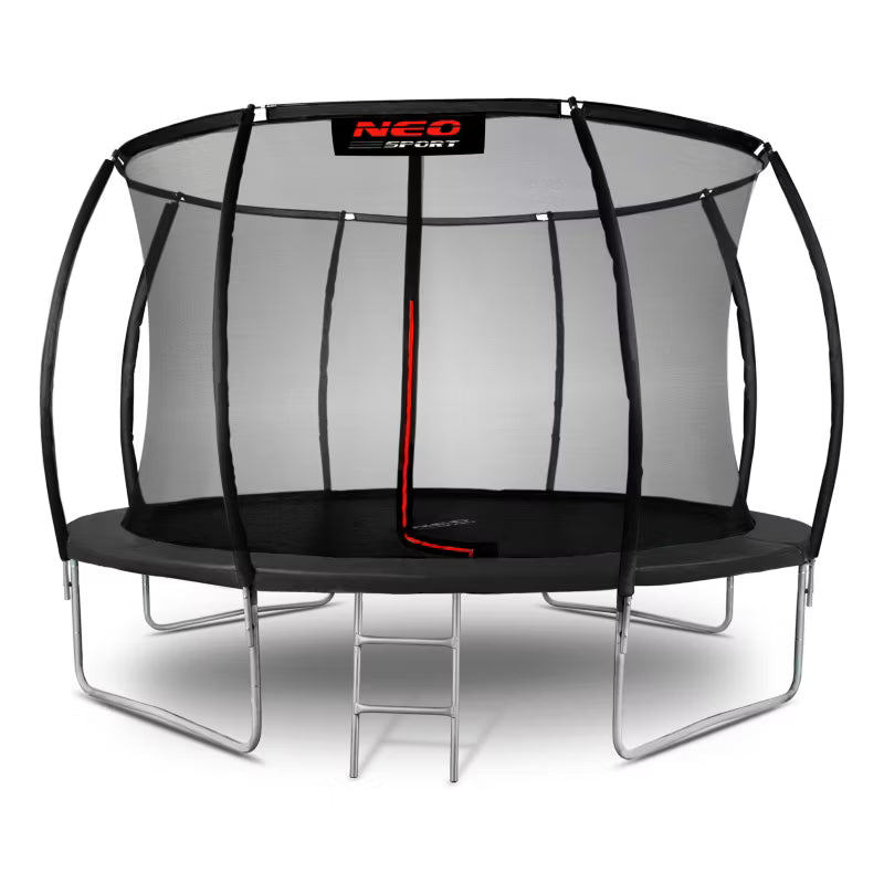 Sikkerhedsnet Indvendigt til Trampolin 252 cm 8ft Sort