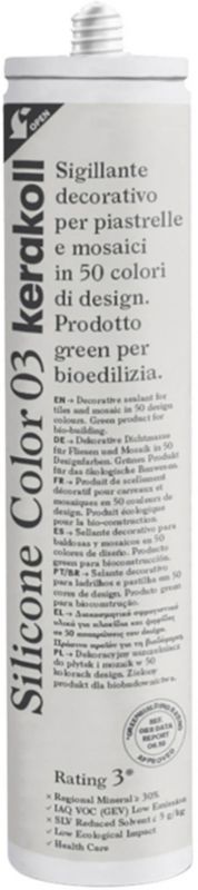 Sanitær Silikone Silicone Color 310 ml Grå | 8021704502890