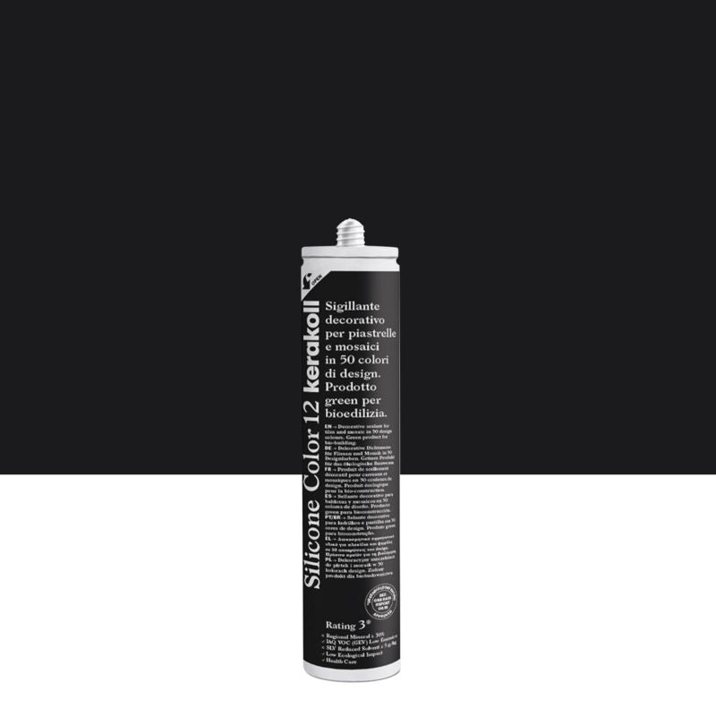 Silikonefuge Color 12 Sort 310 ml