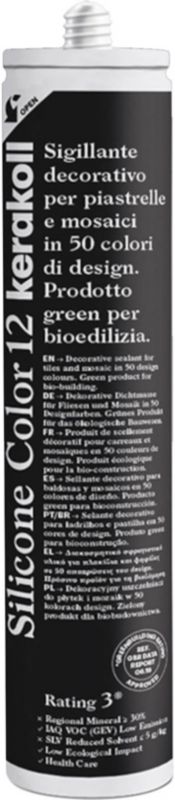 Silikonefuge Color 12 Sort 310 ml