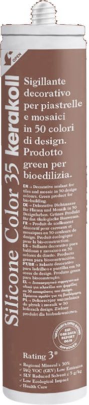 Sanitetssilikone 310 ml Brun 8021704503217