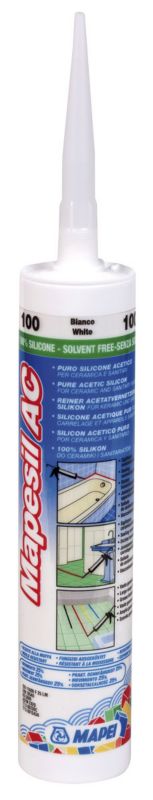 Silikonefuge Mapesil AC 310 ml Gyldent Sand