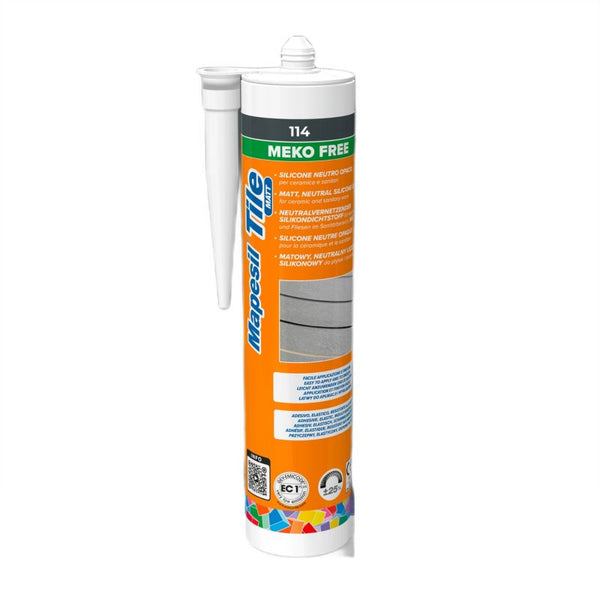 Silikonefuge Mapesil Tile Matt Antracit 280 ml