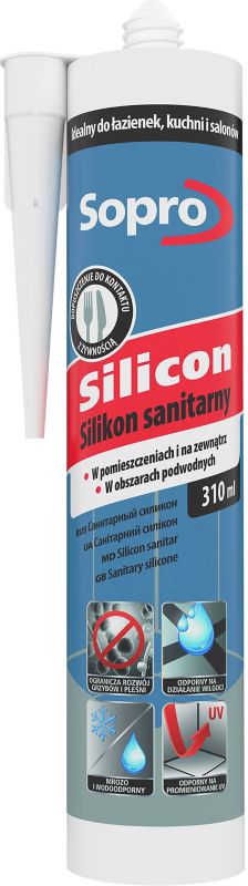 Sanitetssilikone 310 ml Sahara Beige