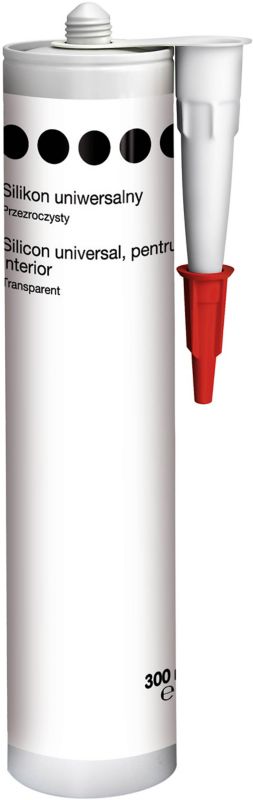 Universal silikon 300 ml klar