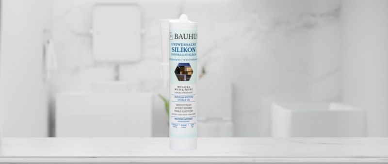 Bauhus universal silikone klar 280 ml