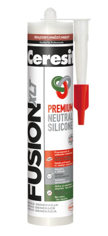 Universal silikone Ceresit 280 ml brun